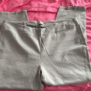 NIC+ZOE Light Gray Jeans.  New.  Never worn.  Size 18 W.